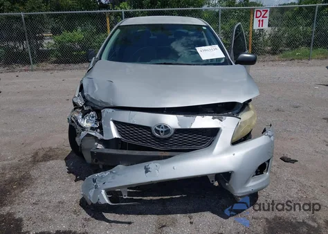 2009 Toyota Corolla из США, поврежденный, VIN 2T1BU40E19C122305